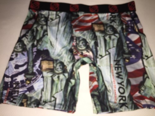 NWT FREEGUN LIFESTYLE BREATHABLE BLACK RED GREEN BOXER BRIEFS MEN'S SIZE LARGE - Picture 9 of 12