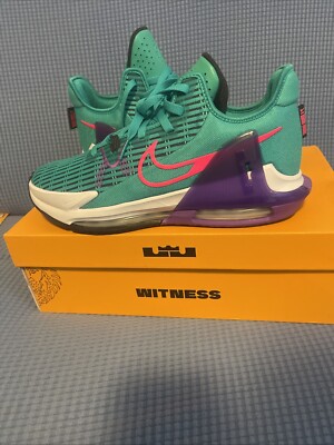 Size 10.5 LeBron Witness VI, Never Worn, authentic 