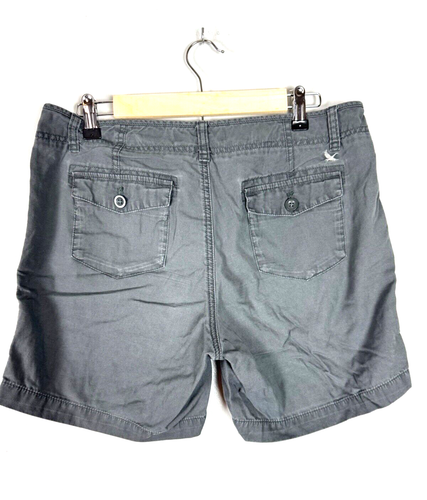 Pantalones cortos grises Eddie Bauer, talla 8 - Imagen 2 de 5