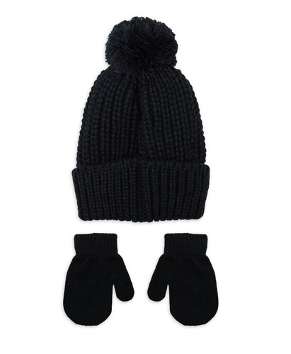 The Mandalorian Baby Yoda Star Wars Toddler Unisex Hat & Mitten Set 2T-5T New - Picture 2 of 3