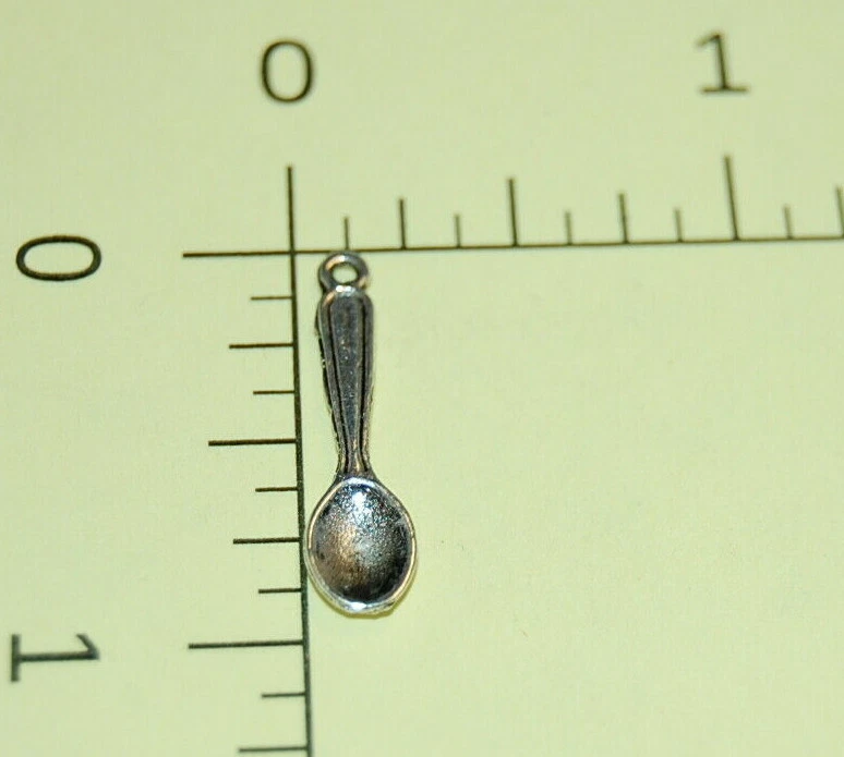 Cuchara Cuchara Cuchara Dije Colgante Plata Tibetana J1058 Foto 4 de 4