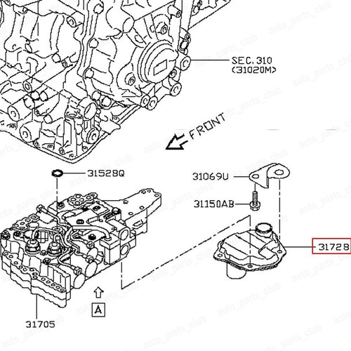 CVT AUTO TRANSMISSION FILTER OIL PAN For 2007-2017 Jeep Compass Patriot 2.0 2.4 - Picture 14 of 15