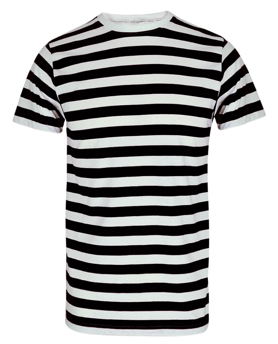 Mens striped on sale t shirt