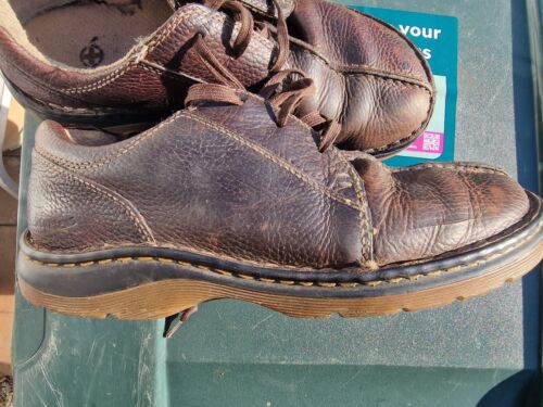 Dr Martens Mens UK 8 Brown 11232 Ripley Split Toe 3 Eyelet Oxford Shoes - Picture 16 of 18