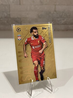 Mohamed Salah Liverpool Match Attax 2024 2025 24/25 Gold Edge