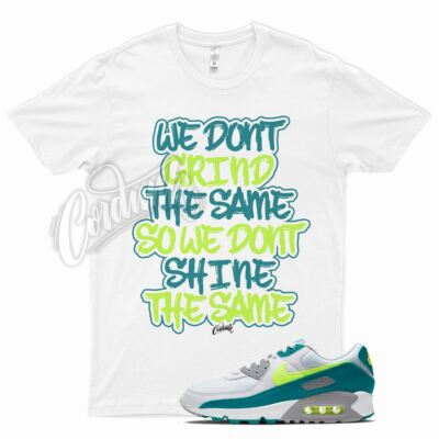 GRIND DIFF T Shirt for N Air Max 90 Hot Lime Lemon Ghost Green Aqua Vapor 270