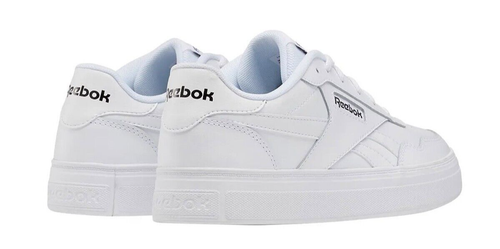 Reebok UK 6 Court Advance Bold Women's White/Black Trainers 100033985 New - Picture 6 of 24