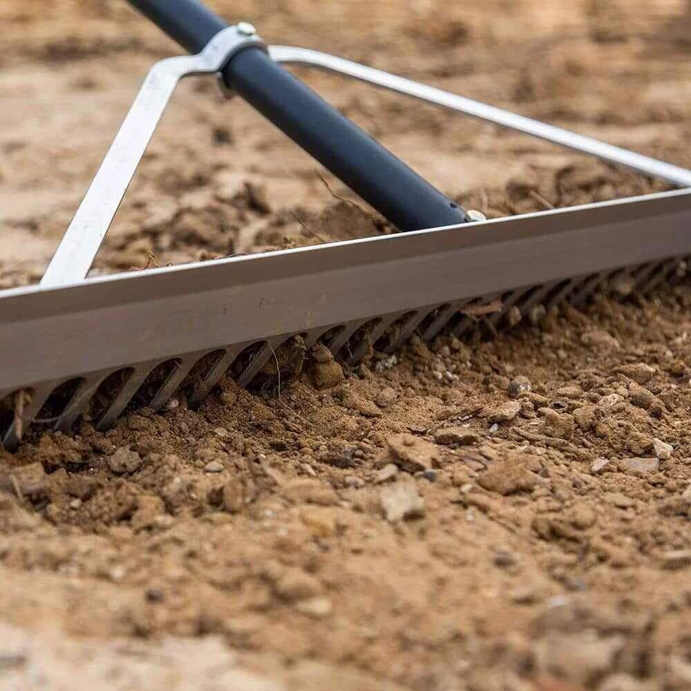 Razorback aluminum landscape rake deals