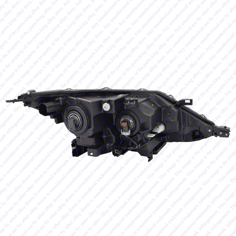 Conjunto de faros halógenos para Nissan Rogue Sport 2017 2018 2019 conductor izquierdo Foto 4 de 4