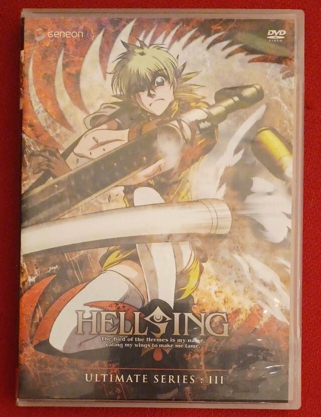 Hellsing Ultimate Series 4 DVD Set Lot Geneon Anime Japanese