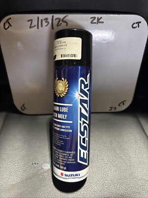 Suzuki OEM ECSTAR Moly Chain Lube 990A0-01E60-15Z | eBay