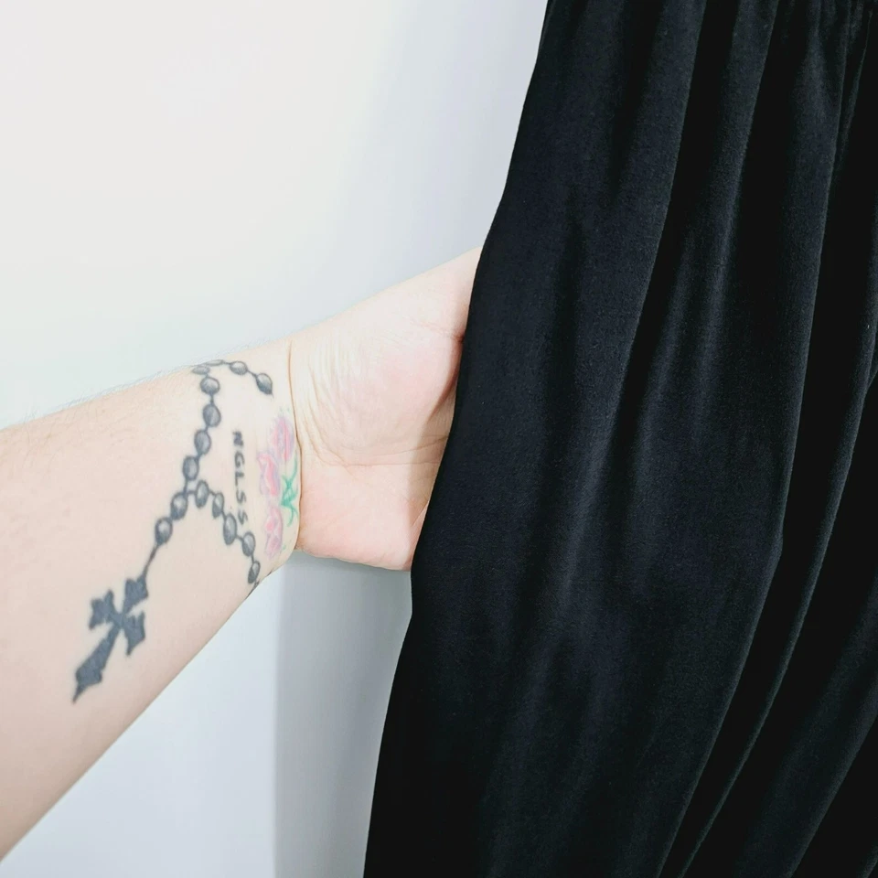 Vestido de Natación Bleu Rod Beattie Encubrimiento S Negro Borlas Coloridas Sin Tirantes en Niveles Foto 4 de 4