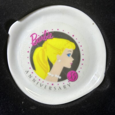 Barbie 35th Anniversary 12 Pieces Porcelain Miniature China Tea