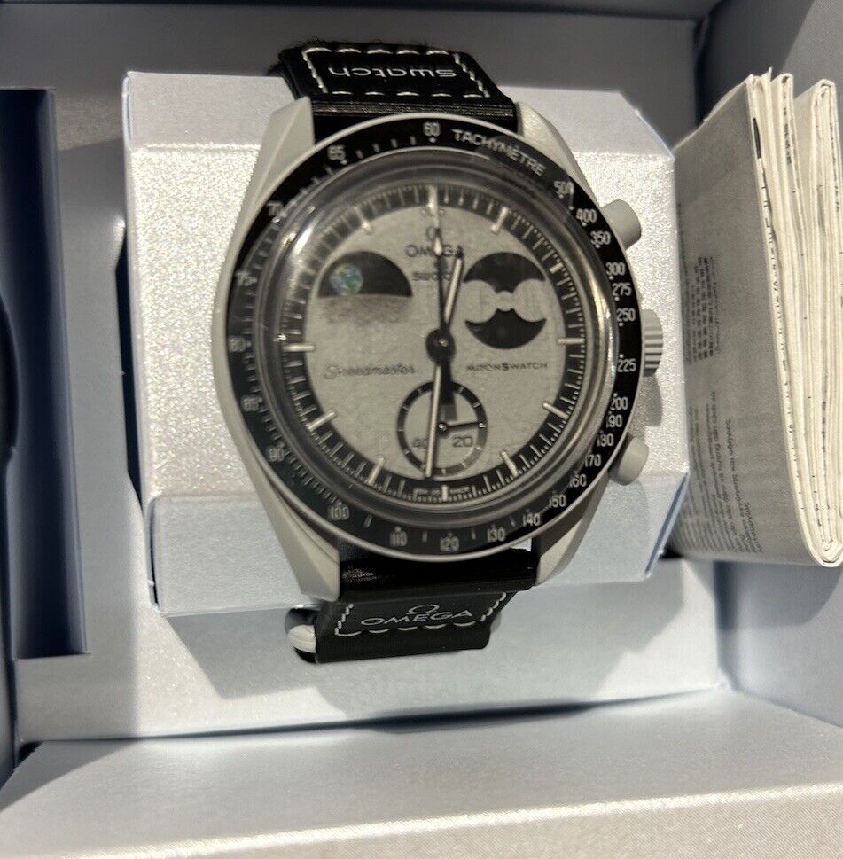 Omega X Swatch Moonswatch Mission To Earthphase - BNIB Omega X Swatch Moonswatch Mission To Earthphase - BNIB