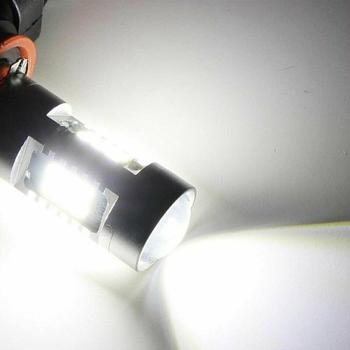 Superior 21 LED H8 H9 H11 Fog Light Bulbs 200W Luminous Flux 6000K Xenon White - Picture 24 of 24