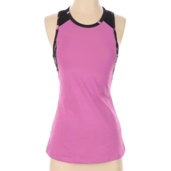 Sujetador trasero de malla Lucy XS Balance Makes Perfect para mujer rosa negro trazo de pintura XS Foto 2 de 4