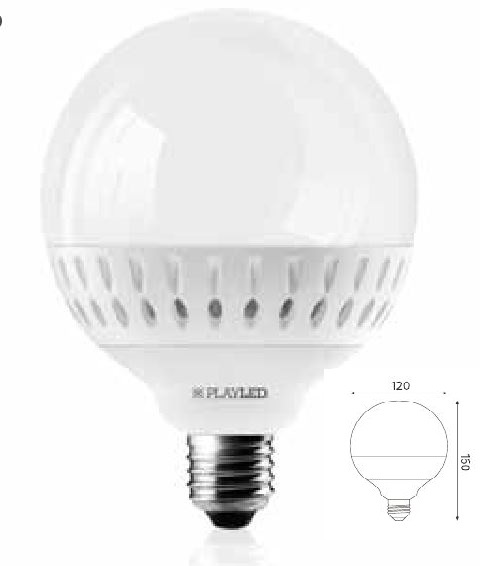 PLAYLED GLOBO OPTIMUS 22W LED E27 - Alta Luminosità 2300 Lumen 3000K