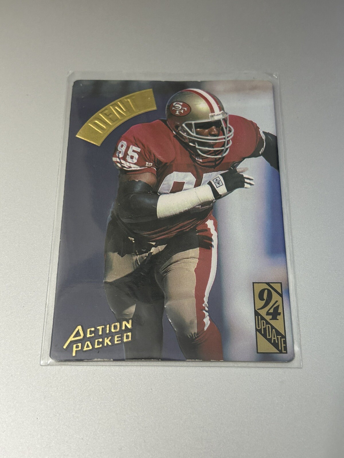1994 Action Packed #192 Richard Dent San Francisco 49ers FOOTBALL Card