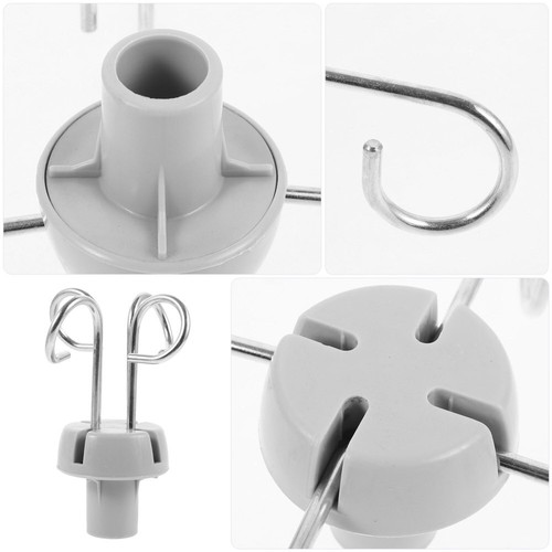 Klinik-Infusionsständer-Haken, Edelstahl-Infusionsständer, Teil zum Aufhängen - Bild 5 von 12