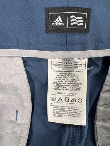 Adidas Men’s Blue Athletic Golf Pants - 32x30 - Picture 3 of 4