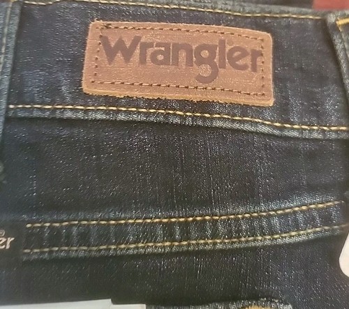 Wrangler Jeans Men's 42x32 Legacy Slim Boot Cut 77 Pants Dark Wash Trousers NWT - Picture 6 of 6