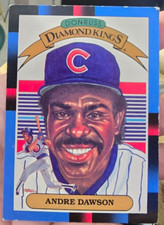 1988 Donruss - Diamond Kings Upper Right Corner is Blue #9 Andre Dawson