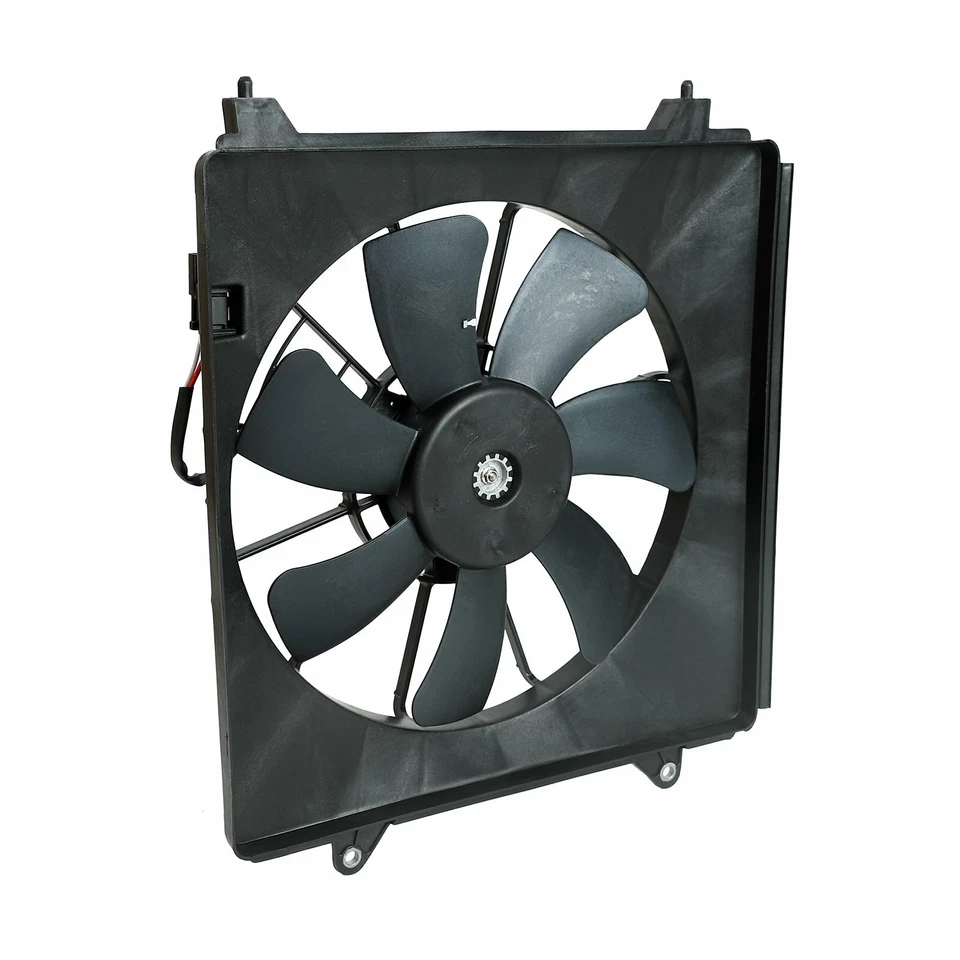 AC Radiator Cooling Fan For 2008-2012 Honda Accord 38611R40A01 19015R40A01 LF+RH Foto 2 de 4