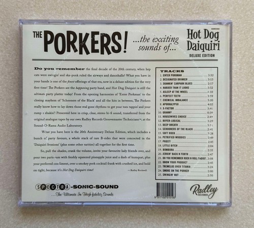 THE PORKERS - Hot Dog Daiquiri CD Deluxe 20th Anniversary ska punk - Picture 2 of 3