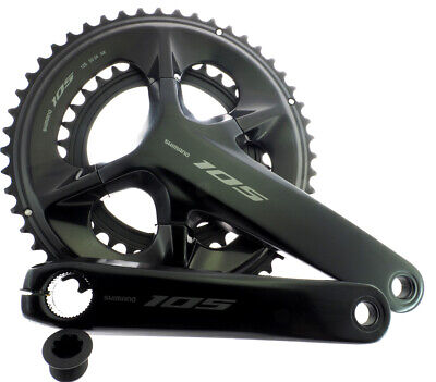 Shimano 105 FC-R7100 50-34T 2x12 Speed Crank Set 170mm Shimano 105 FC-R7100 50-34T 2x12 Speed Crank Set 170mm
