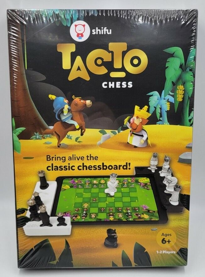 PlayShifu Tacto Chess Interactive Chess Board Game Set, 14 Pieces