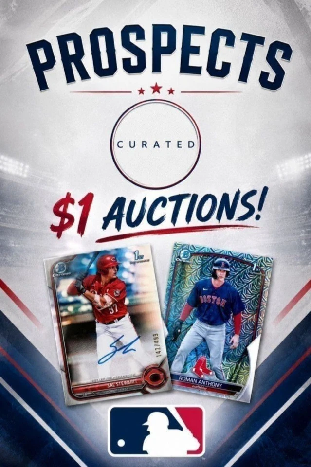 Thursday Prospects! MLB Singles - $.99 Starts w/ Jacob