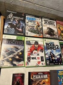 Huge Untested Video Game Lot 35+: Resident Evil 4 PS2 CIB Yoshi Cookie NES