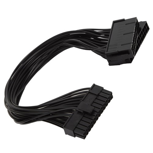 5x Dual Power Supply Start Cable ATX 24Pin To Motherboard Synchronous Extens NEW - Afbeelding 10 van 12