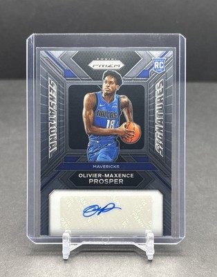 2023-24 PANINI PRIZM NBA #SS-OP Olivier-Maxence Prosper RC Sensational Auto