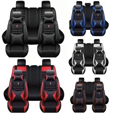 For Nissan Car Seat Covers Luxury Leather Front Rear Cushion 5-seat Protector For Nissan Car Seat Covers Luxury Leather Front Rear Cushion 5-seat Protector