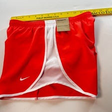 Nike Kids Shorts Size L Orange Running Athletic Dri-Fit NWT Retail 25