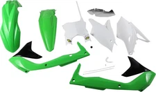 Cycra Green/White/Black Complete Plastic Body Kit (9418-00)