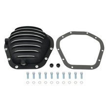 9.75 Black Aluminum Rear Differential Cover 10-bolt Wgasket For Dana 60 70
