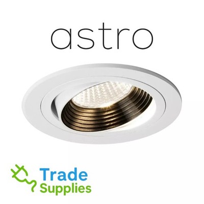 Astro 6W LED Rund Strahler verstellbar dimmbar Einbaustrahler matt warmweiß