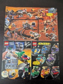 Retired (2000) LEGO Product - Life On Mars - LEGO Studios - LEGO Racers- Poster 
