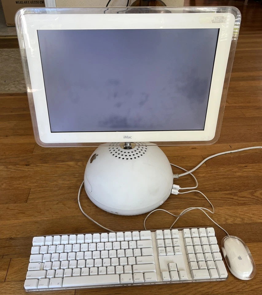 VINTAGE APPLE IMAC G4 M6498 17" 1.25GHz 1.5GB RAM 80GB HDD MAC OS X 10.4.11 - Image 4 of 4