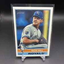 Rich Hill 2025 Topps Heritage High Number #593 Kansas City Royals