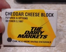Cheddar Cheese Block Futures and Options 1997 The Dairy Markets Chicago Exchange