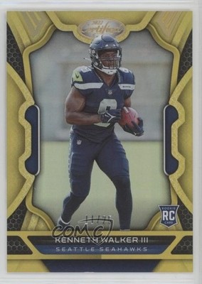 2022 Certified Rookies Mirror Gold 11/25 Kenneth Walker III #108 Rookie RC 1vh2