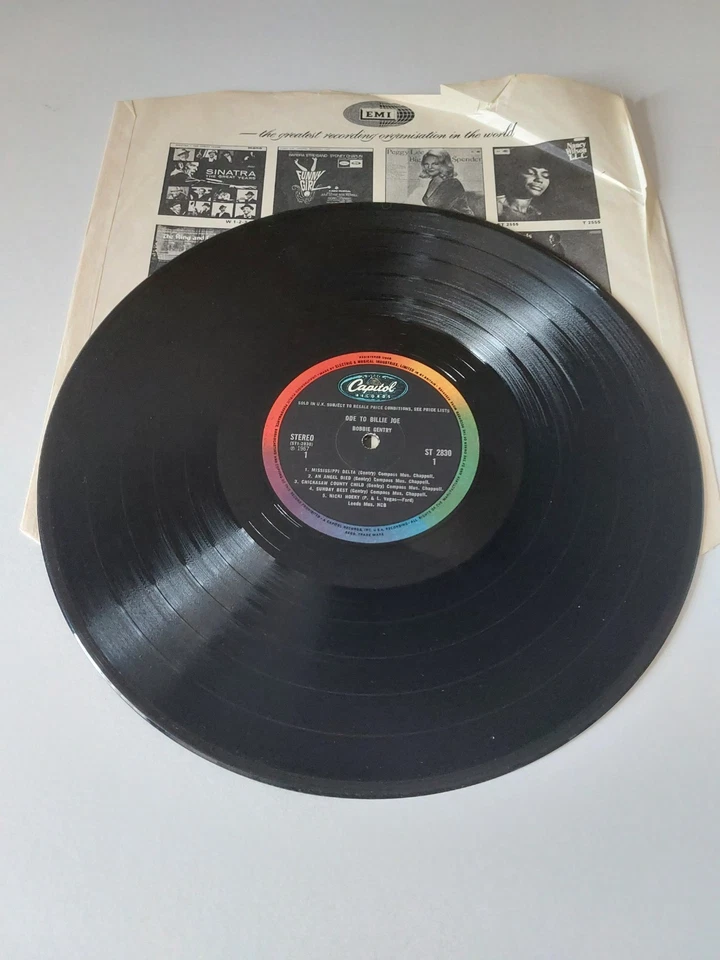 Ode to Billie Joe- Bobbie Gentry LP Capitol 1967 - Image 4 of 4