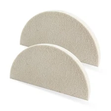 2PCS Wool Felt Squeegee Window Tint Tools, Soft Scratch Free Woolen Squeegee 