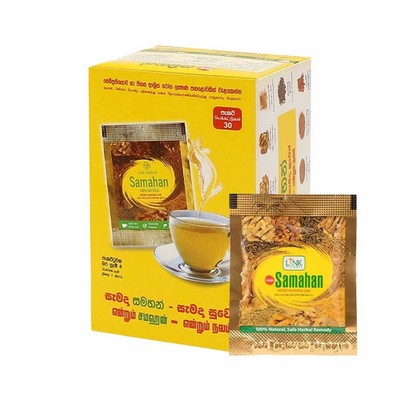 Samahan 100% Natural Herbal Tea for Cold, Cough & Throat Comfort