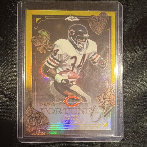 2025 Topps Chrome Walter Payton Base (RAW)