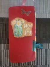 Handmade hard cover travel spring Junk Journal Matching Ephemera