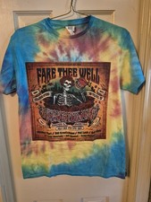 GRATEFUL DEAD Fare Thee Well Tour 2015 Chicago T-Shirt Size M